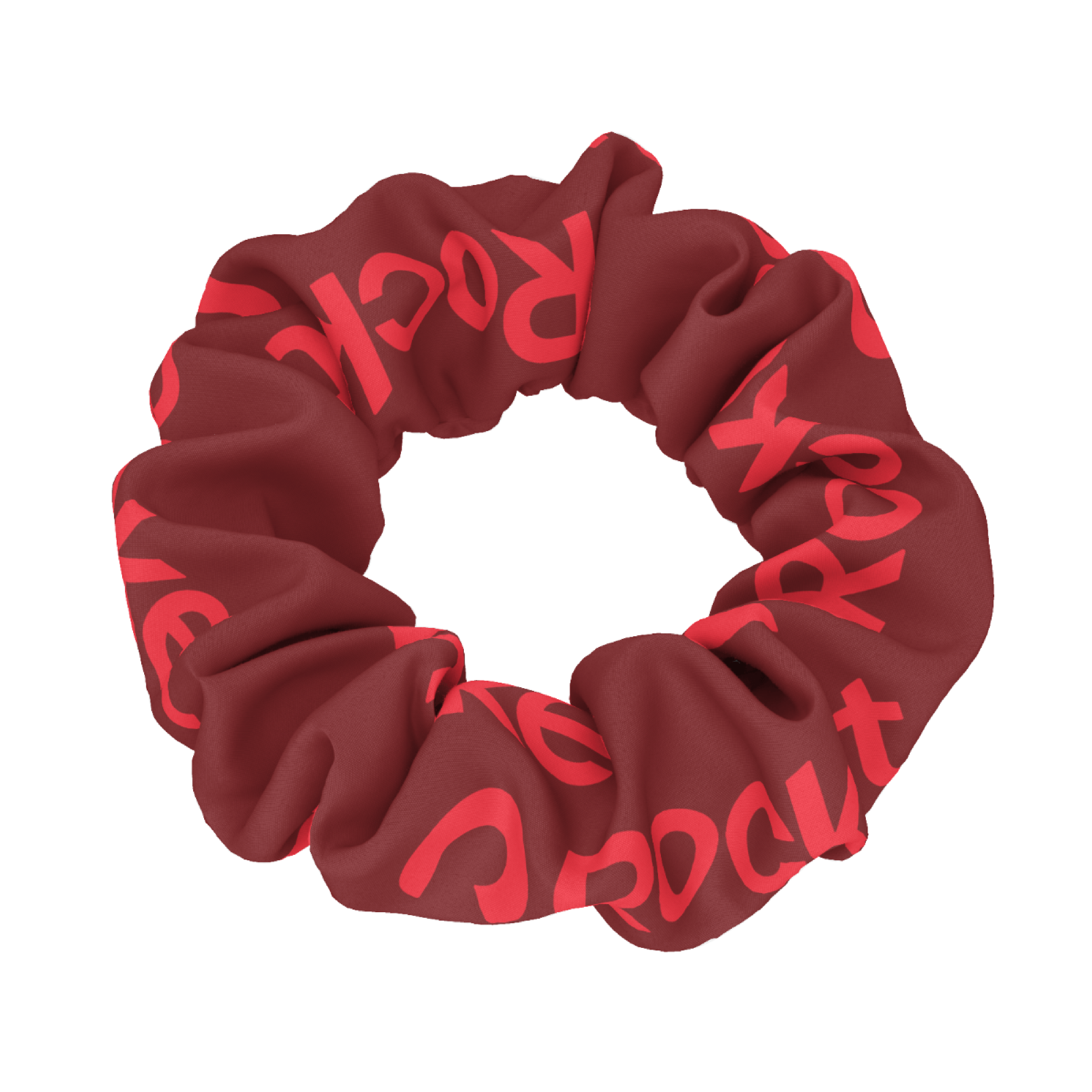 Totally Twisted Dye-Sub Scrunchie – Hair Flair with Retro Vibes!