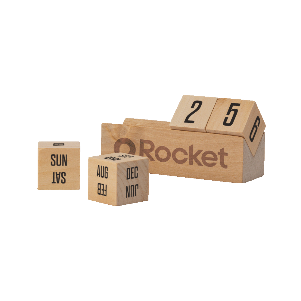 ForeverDate Wooden Perpetual Calendar – Your Eco-Friendly Reminder Buddy!